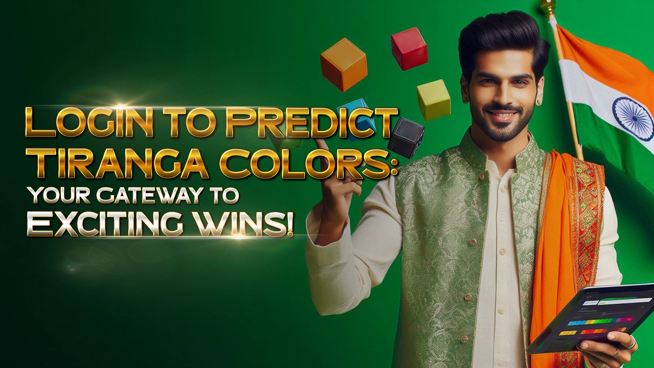 Login to Predict Tiranga colors: Your Gateway to Exciting Wins