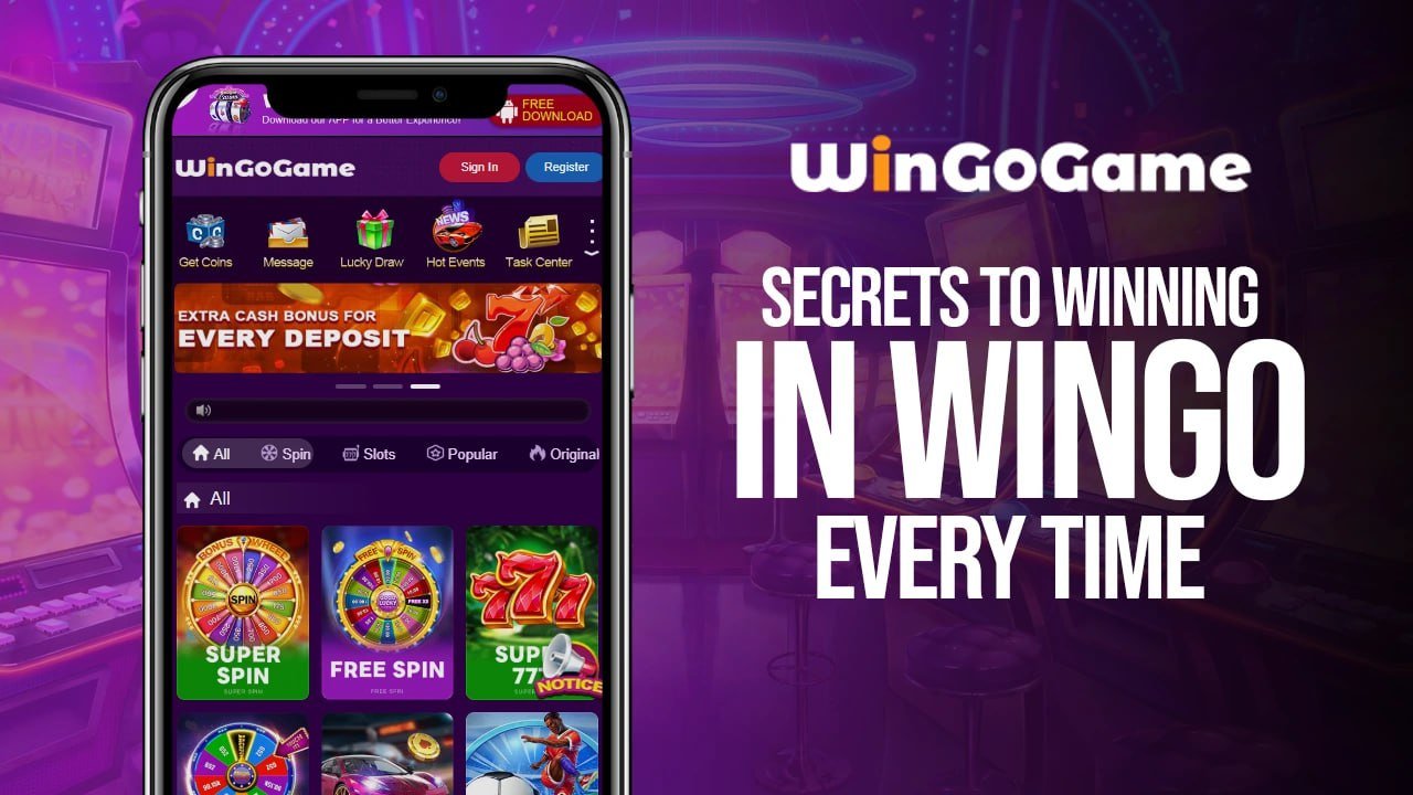 Wingo graphic revealing winning secrets.