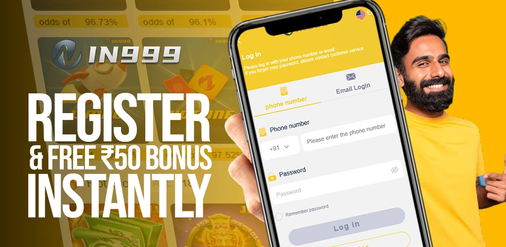 Register now at in999 and get your bonus